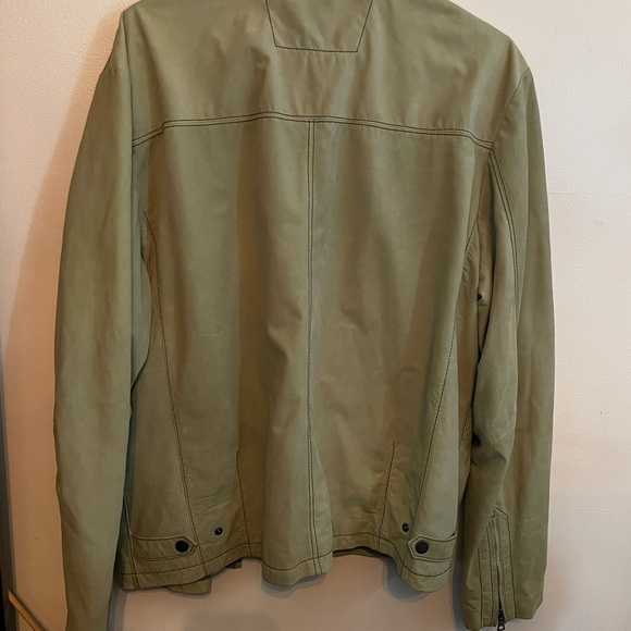 Varvatos 100% calfskin large bomber jacket - Picture 3 of 6